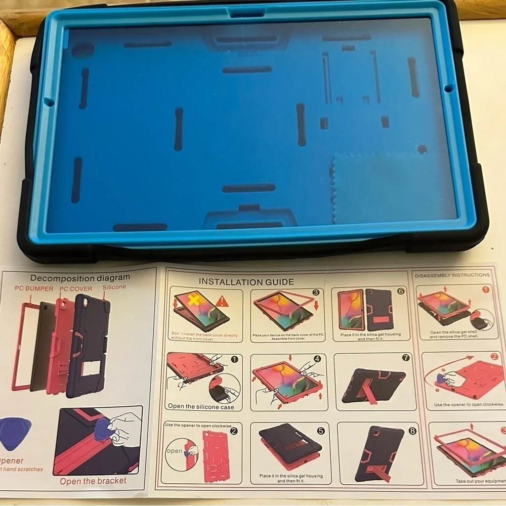 Galaxy Tab A8 Case for Samsung A8 10.5 Tablet Case with Screen Protector